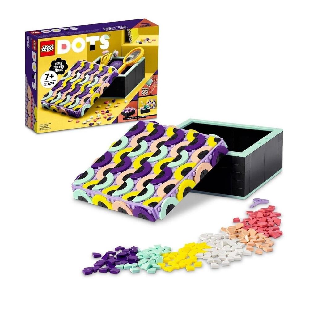 LEGO DOTS Big Box DIY Storage Box - Art & Crafts Set (41960) New